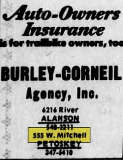 Friendly Village Shops - June 1975 Ad For Insurance Agency